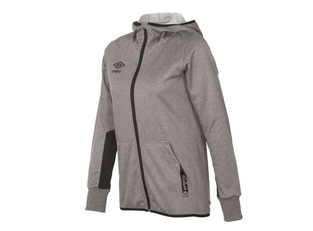 UMBRO Core Tech Hood Zip W19 Mörkgrå 42 Luvtröja med  dragkedja dam 